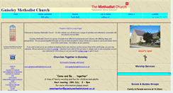 Desktop Screenshot of guiseleymethodistchurch.co.uk